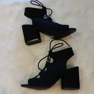 Divided Wedge Heels
